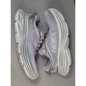 Hoka Bondi 8 Womens Running Shoes Black Black 1127952 BBLC Size 9B